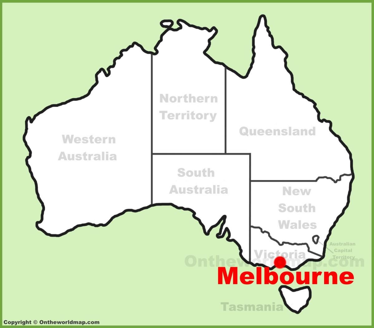 harta Melburn Australi