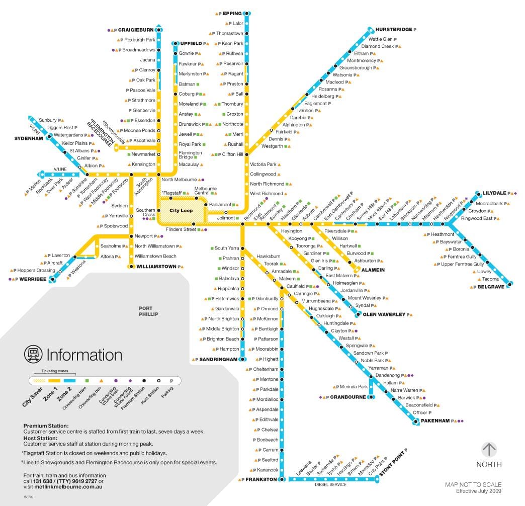 metro Melburn hartë