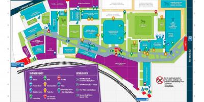 Harta e Melburn Showgrounds