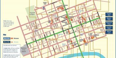 Harta e artit të rrugës hartë