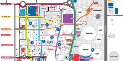 Harta e Monash university